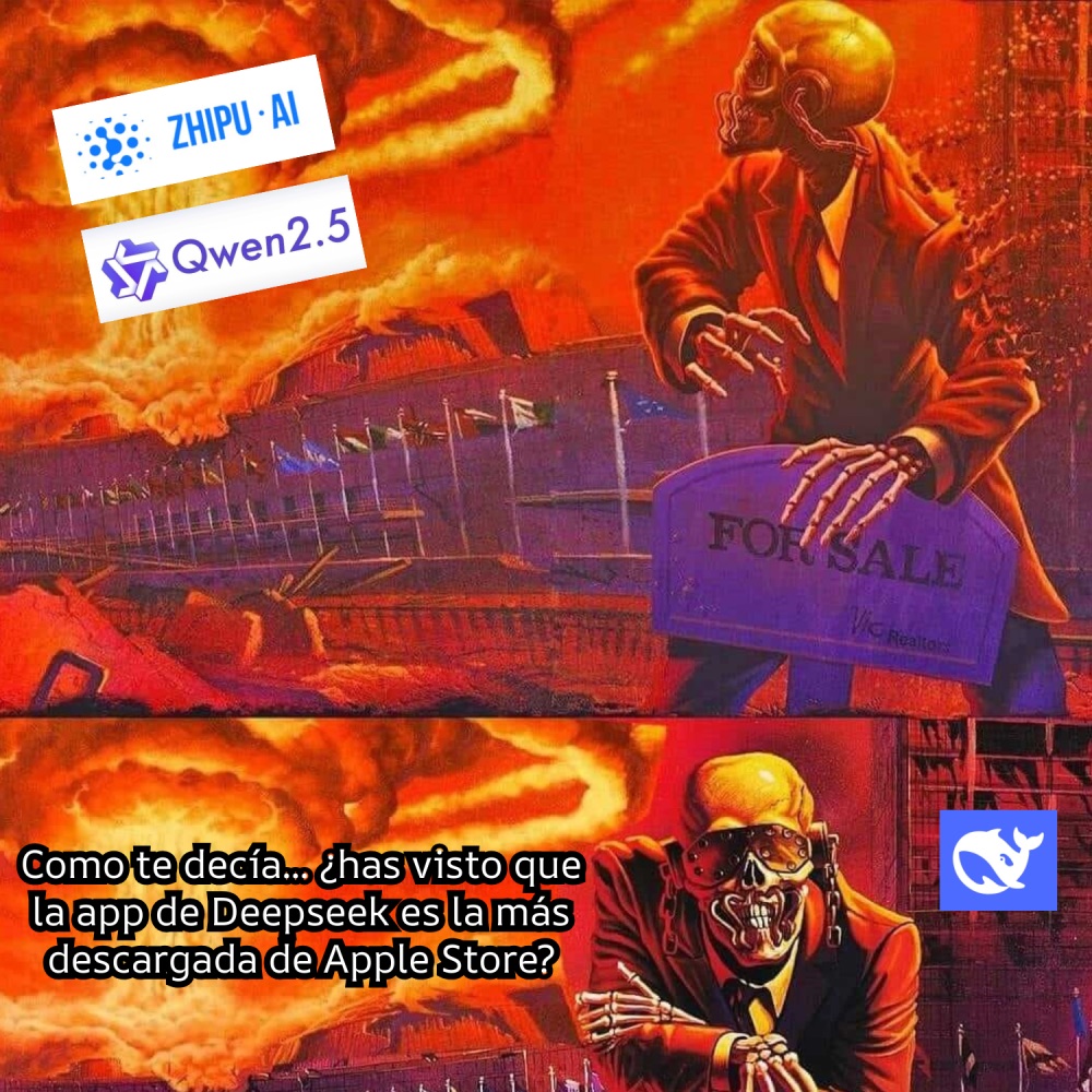 Meme IA en Europa y China